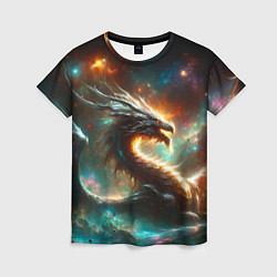 Женская футболка The incredible space dragon