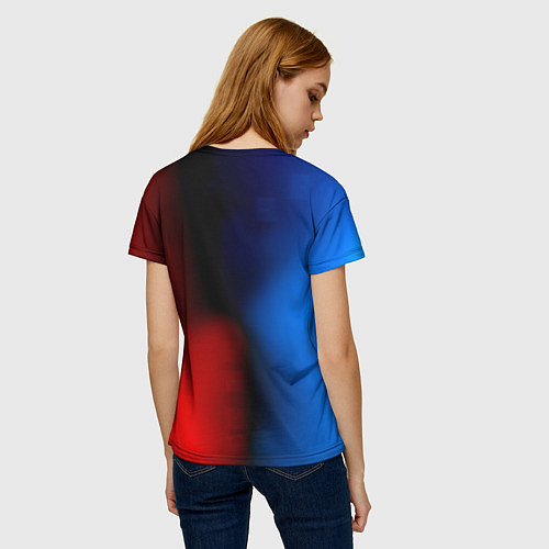 Женская футболка Fortnite game gradient / 3D-принт – фото 4