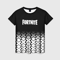 Женская футболка Fortnite game pattern