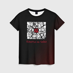 Женская футболка Столпы манга: клинок рассекающий демонов