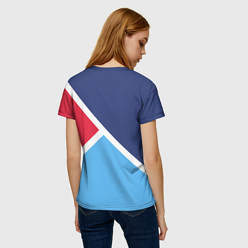 Женская футболка Расцветка из 90 / 3D-принт – фото 4