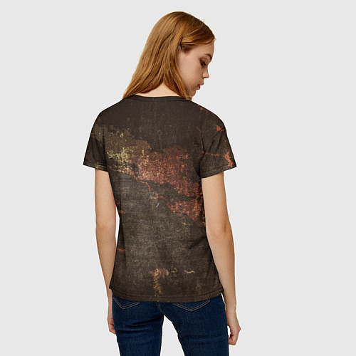 Женская футболка Зак Фостер из Ангела кровопролития / 3D-принт – фото 4