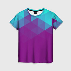 Футболка женская Geometry polygonal psy, цвет: 3D-принт