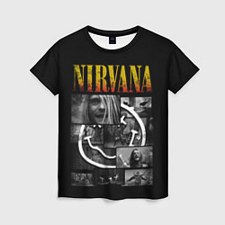 Женская футболка Nirvana forever