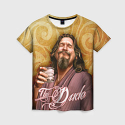 Женская футболка The Big Lebowski dude