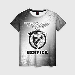 Женская футболка Benfica sport на светлом фоне