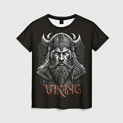 Женская футболка Викинг скандинавский