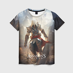 Женская футболка Assassins creed старинный город