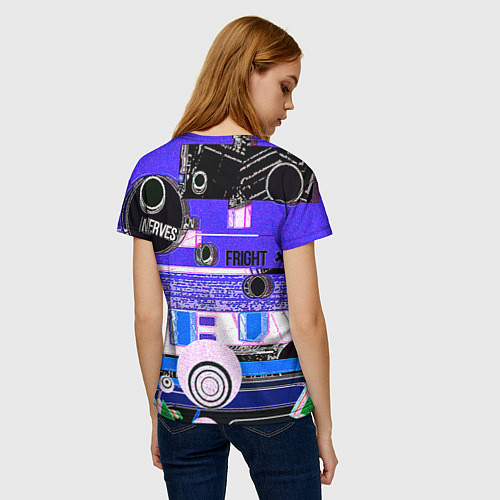 Женская футболка Psychedelics / 3D-принт – фото 4
