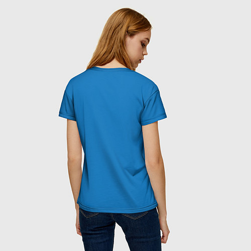 Женская футболка Blue Shift / 3D-принт – фото 4