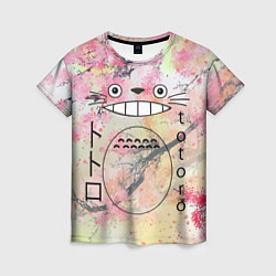 Женская футболка Totoro moy sosed x