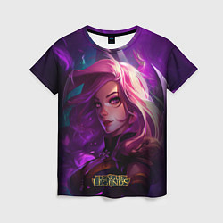 Женская футболка League of Legends Kaisa Kda style