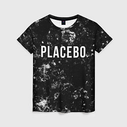 Женская футболка Placebo black ice