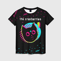 Женская футболка The Cranberries - rock star cat