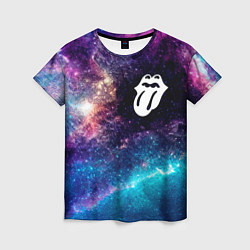Женская футболка Rolling Stones space rock