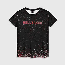 Женская футболка Helltaker демоны