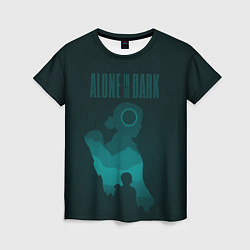 Женская футболка Alone in the dark - Emily