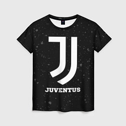 Женская футболка Juventus sport на темном фоне