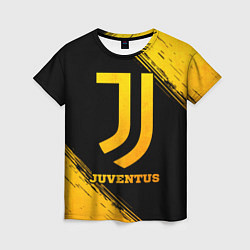 Женская футболка Juventus - gold gradient