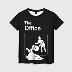 Женская футболка Офис и суп