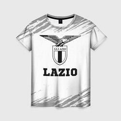 Женская футболка Lazio sport на светлом фоне
