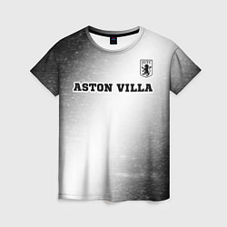 Женская футболка Aston Villa sport на светлом фоне посередине