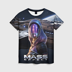 Футболка женская Mass Effect ТалиЗора, цвет: 3D-принт