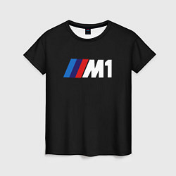 Женская футболка BMW m1 logo