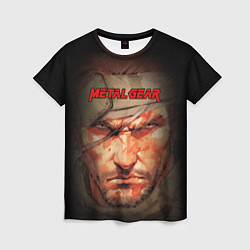 Женская футболка Metal gear Venom Snake