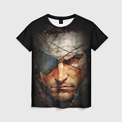 Женская футболка Metal gear Venom Snake