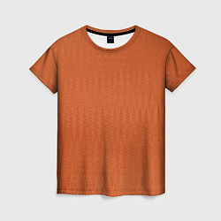 Женская футболка Светлый коричневый текстурированный