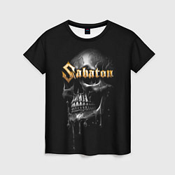 Женская футболка Sabaton - rock group