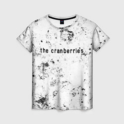 Женская футболка The Cranberries dirty ice