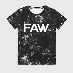 Женская футболка FAW black ice