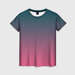 Женская футболка Абстрактный градиент