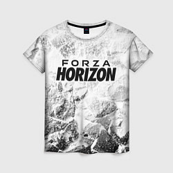 Женская футболка Forza Horizon white graphite