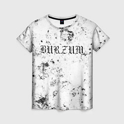 Женская футболка Burzum dirty ice