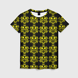 Женская футболка One piece pirate king pattern