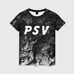 Футболка женская PSV black graphite, цвет: 3D-принт