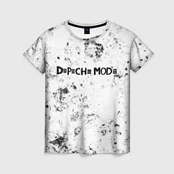 Женская футболка Depeche Mode dirty ice