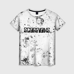 Женская футболка Scorpions dirty ice