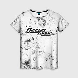 Женская футболка Danganronpa dirty ice
