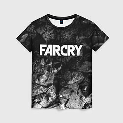 Женская футболка Far Cry black graphite