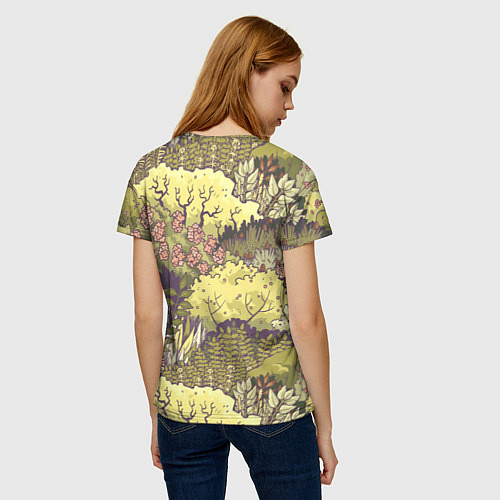 Женская футболка Найди опоссума / 3D-принт – фото 4