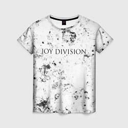 Женская футболка Joy Division dirty ice