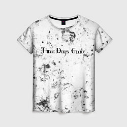 Женская футболка Three Days Grace dirty ice