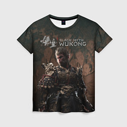 Женская футболка Sun Wukong Black myth wukong