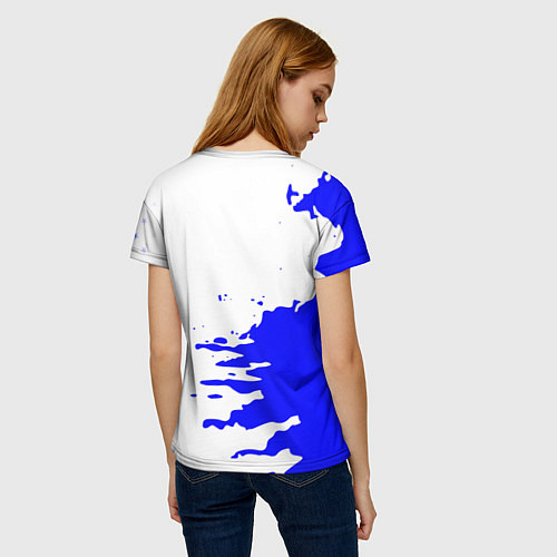 Женская футболка The last of us краски цикады / 3D-принт – фото 4