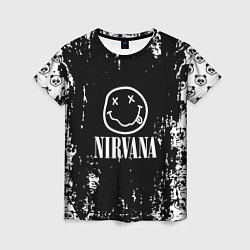 Женская футболка Nirvana teddy