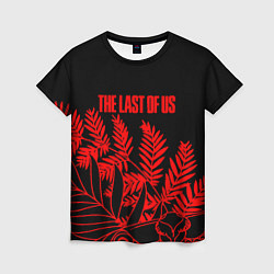 Женская футболка The last of us tropic